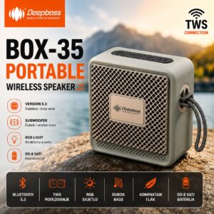 BT zvučnik Deepbass BOX-35
