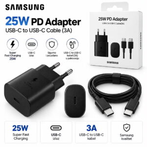SAMSUNG 25W PUNJAC USB-C TO USB-C