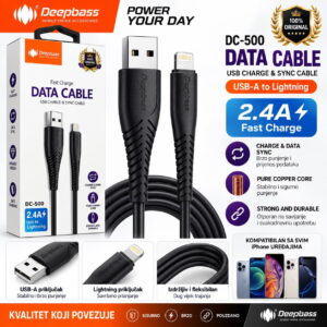 Deepbass kabal DC-500 USB TO LIGHTNING