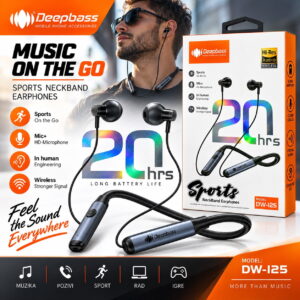 DEEPBASS DW-125 WIRELESS SLUŠALICE
