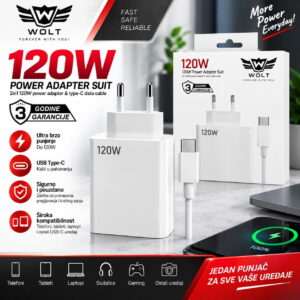 PUNJAČ 120W WOLT