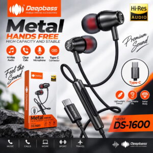 DEEPBASS DS-1600  TYPE-C SLUŠALICE